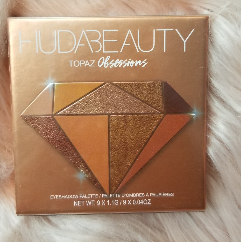 Huda beauty obsessions topaz palette